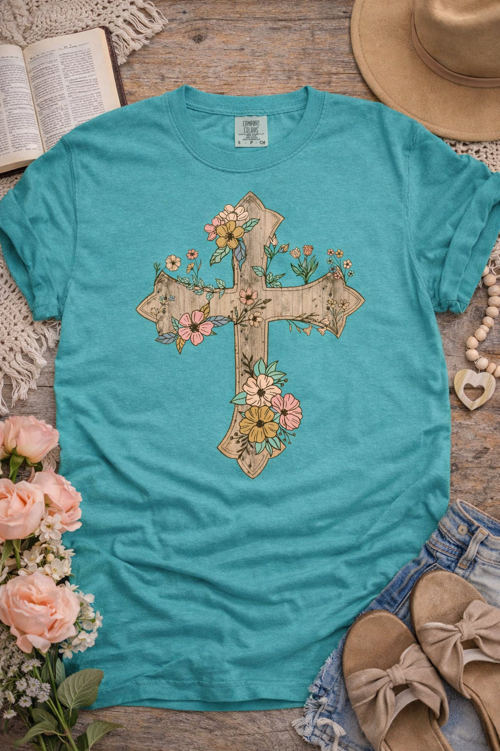 Floral Cross