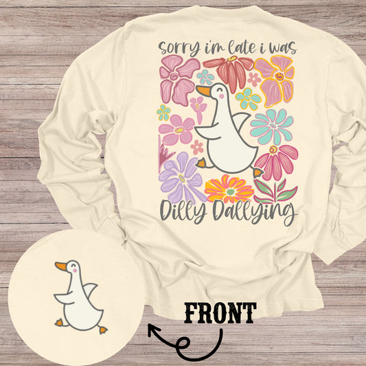 Dilly Dallying Goose