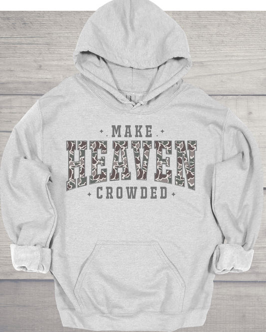 Make Heaven Crowded Camo Hoodie