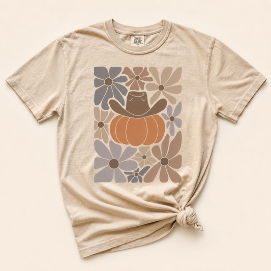 Pumpkin Cowboy Floral