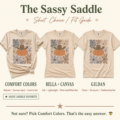 Pumpkin Cowboy Floral